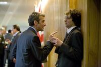 Peter Capaldi as Malcolm and Chris Addison as Toby in "In the Loop."