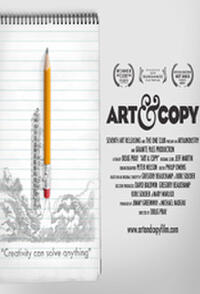 Poster art for "Art & Copy."