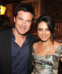 Jason Bateman and Mila Kunis at the after party of the California premiere of "Extract."