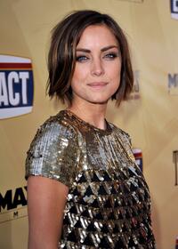 Jessica Stroup at the California premiere of "Extract."
