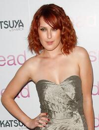 Rumer Willis at the California premiere of "Spread."