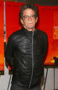 Lou Reed at the New York premiere of "Youssou N'dour: I Bring What I Love."