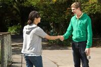 Charlyne Yi and Michael Cera in "Paper Heart."