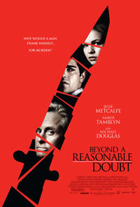 Poster art for "Beyond a Reasonable Doubt."