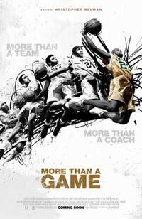 Poster art for "More Than A Game."