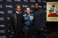 Scott Sanders, Jeff Abramson and Michael Jai White at the New York premiere of "Black Dynamite."
