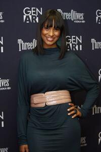 Shillae Anderson at the New York premiere of "Black Dynamite."