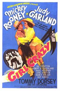 Poster art for "Girl Crazy."