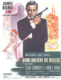 Poster art for "From Russia With Love."
