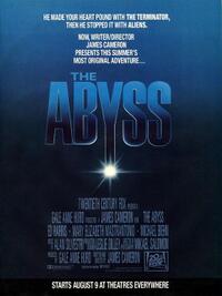 Poster art for "The Abyss."