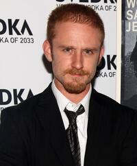 Ben Foster at the New York premiere of "The Messenger."