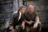 Eric Roberts as James Monroe and Steve Austin as Dan Paine in "The Expendables."