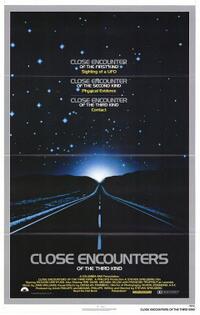 Poster art for "Close Encounters of the Third Kind."