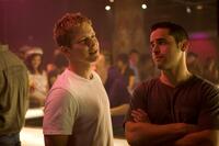 Matt Czuchry as Tucker Max and Jesse Bradford as Drew in "I Hope They Serve Beer in Hell."