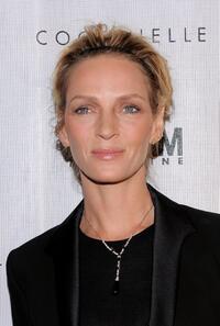 Uma Thurman at the New York premiere of "Motherhood."