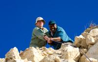 Peter Maloney as Seaver Weston and Franklin Ojeda Smith as Aniston Turnkey in "Cayman Went."