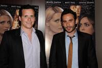 Benji Kohn and Austin Stark at the New York premiere of "Homecoming."