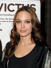 Angelina Jolie at the California premiere of "Invictus."