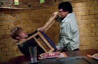 Lucas Till as Larry and Jackie Chan as Bob Ho in "The Spy Next Door."