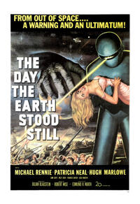 Poster art for "The Day the Earth Stood Still."