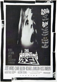 Poster art for "The Haunting."