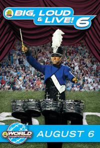 Poster art for "DCI 2009: Big, Loud & Live 6."