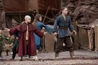 Noah Ringer as Aang, Nicola Peltz as Katara and Jackson Rathbone as Sokka in "The Last Airbender."