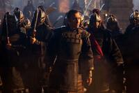 Aasif Mandvi as Commander Zhao in "The Last Airbender."