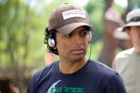 Writer/producer/director M. Night Shyamalan on the set of "The Last Airbender."