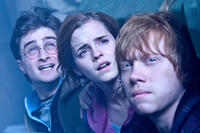 Daniel Radcliffe, Emma Watson and Rupert Grint in "Harry Potter and the Deathly Hallows: Part 2."