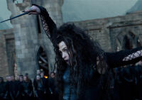 Helena Bonham Carter as Bellatrix Lestrange in "Harry Potter and The Deathly Hallows: Part 2."