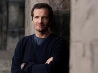 Producer David Heyman on the set of "Harry Potter and The Deathly Hallows: Part 2."