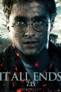 Character poster art for "Harry Potter and the Deathly Hallows: Part 2."