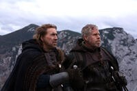 Nicolas Cage as Behman and Ron Perlman as Felson in "Season of the Witch"