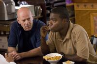 Bruce Willis as Jimmy and Tracy Morgan as Paul in "Cop Out."