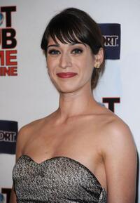 Lizzy Caplan at the California premiere of "Hot Tub Time Machine."
