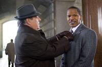 Bruce McGill and Jamie Foxx in "Law Abiding Citizen."