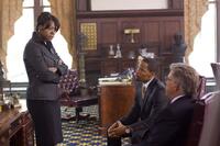 Viola Davis, Jamie Foxx and Bruce McGill in "Law Abiding Citizen."