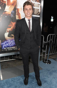 Kenny Wormald at the California premiere of "Footloose."