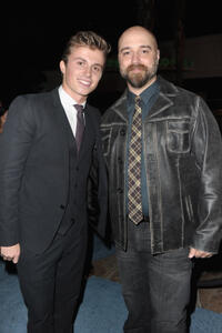 Kenny Wormald and director Craig Brewer at the California premiere of "Footloose."