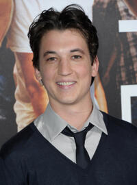 Miles Teller at the California premiere of "Footloose."