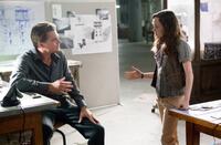 Leonardo Dicaprio as Cobb and Ellen Page as Ariadne in "Inception."