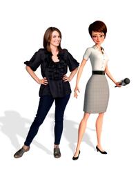 Tina Fey voices Roxanne Ritchi in "Megamind."