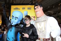 Justin Bieber at the Los Angeles premiere of "Megamind."