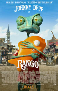 Poster art for "Rango."