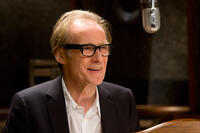 Bill Nighy on the set of "Rango."
