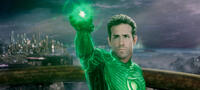 Ryan Reynolds as Green Lantern in "Green Lantern."
