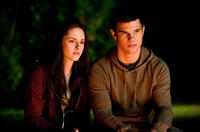 Kristen Stewart and Taylor Lautner in "The Twilight Saga: Eclipse."