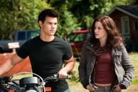 Taylor Lautner and Kristen Stewart in "The Twilight Saga: Eclipse."
