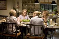 Mary Kay Place as Joanne, Meryl Streep as Jane, Alexandra Wentworth as Diane and Rita Wilson as Trisha in "It's Complicated."